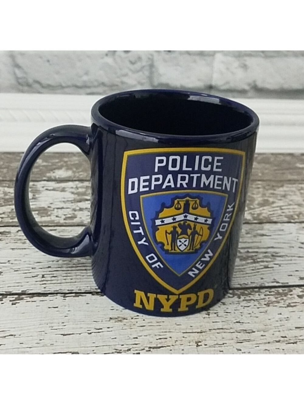 Set of 2 NYPD shield coffee mugs - Picture 6 of 8
